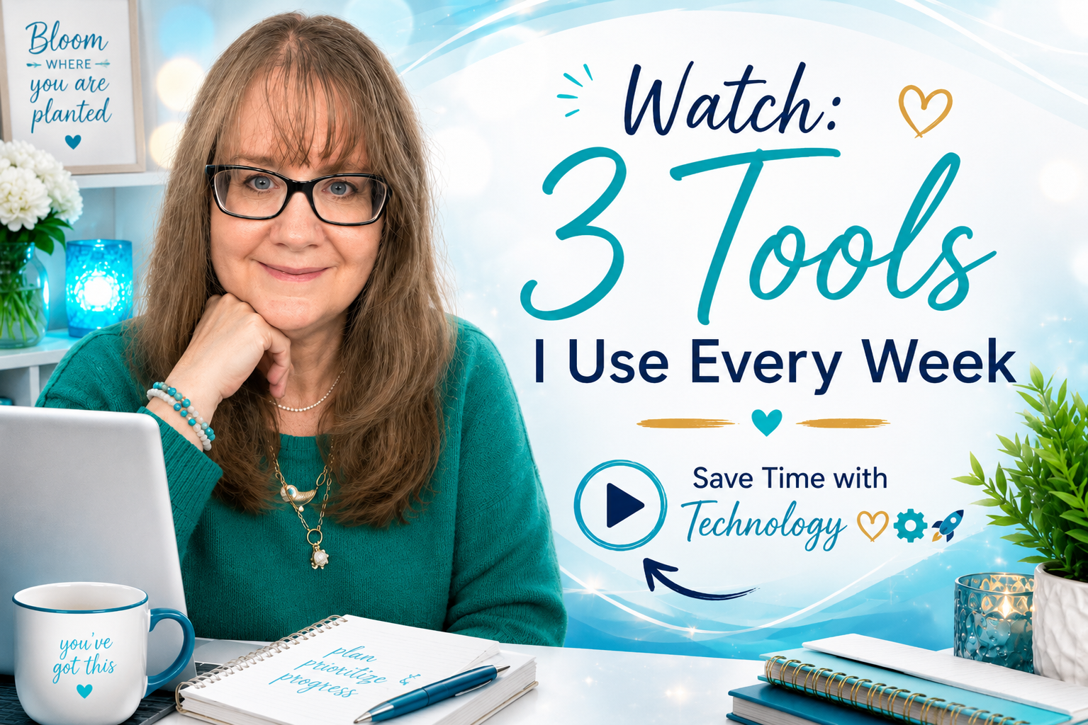 Read more about the article 3 Technology Tools That Save Me Time Every Week